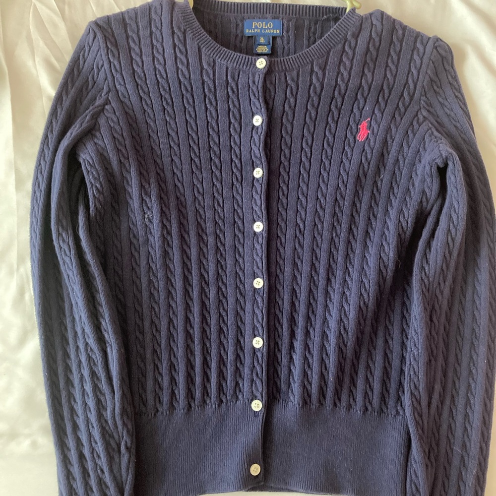 XL- polo sweater
